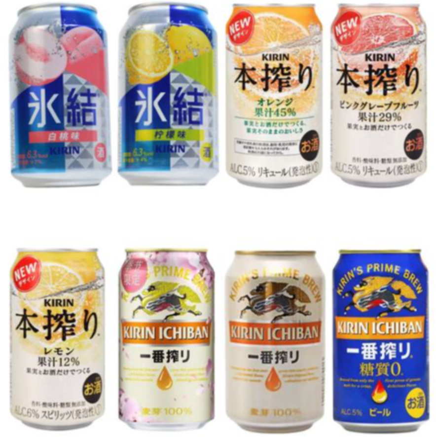 Kirin Beer launches two new pre mixed cocktails